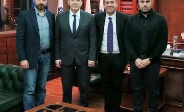 Φωτογραφία του Συνάντηση της Ένωσης Αθηνών με τον Υπουργό Προστασίας του Πολίτη