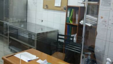 Φωτογραφία του Ειδικά διαχωριστικά προστατευτικά (plexiglass) σε υπηρεσιακούς χώρους