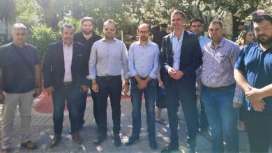 Φωτογραφία του Τρισάγιο στη μνήμη των πεσόντων συναδέλφων μας – Δέσμευση του Δημάρχου Αθηναίων για τη μετονομασία της οδού Λ. Πορφύρα σε οδό Νεκτάριου Σάββα