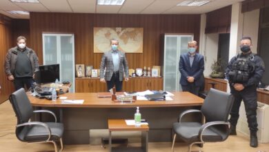 Φωτογραφία του Συνάντηση του Προεδρείου Ε.ΑΣ.Υ.Α. με τον κ. Διοικητή Ασφαλείας Αττικής