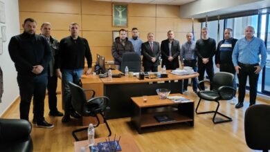 Φωτογραφία του Το προεδρείο της Ε.ΑΣ.Υ.Α. συναντήθηκε με τον Ταξίαρχο της Δ.Ε.Ε.