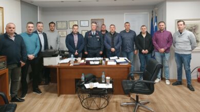 Φωτογραφία του Συνάντηση Ε.ΑΣ.Υ.Α. με τον Ταξίαρχο της Διεύθυνσης Αστυνομίας Αθηνών