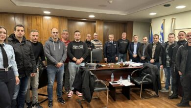 Φωτογραφία του Συνάντηση της Ε.ΑΣ.Υ.Α. με το Διοικητή της Άμεσης Δράσης