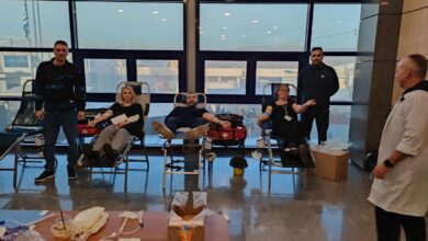 Φωτογραφία του Απολύτως επιτυχημένη η αιμοδοσία της Ε.ΑΣ.Υ.Α. στη Διεύθυνση Εγκληματολογικών Ερευνών