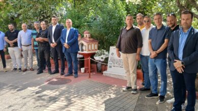 Φωτογραφία του Η Ε.ΑΣ.Υ.Α. στην επιμνημόσυνη δέηση στη μνήμη του Νεκταρίου Σάββα