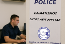 Φωτογραφία του Στο έλεος του καύσωνα οι αστυνομικοί