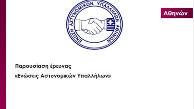 Φωτογραφία του Αποτελέσματα έρευνας- δημοσκόπησης Ε.ΑΣ.Υ.Α