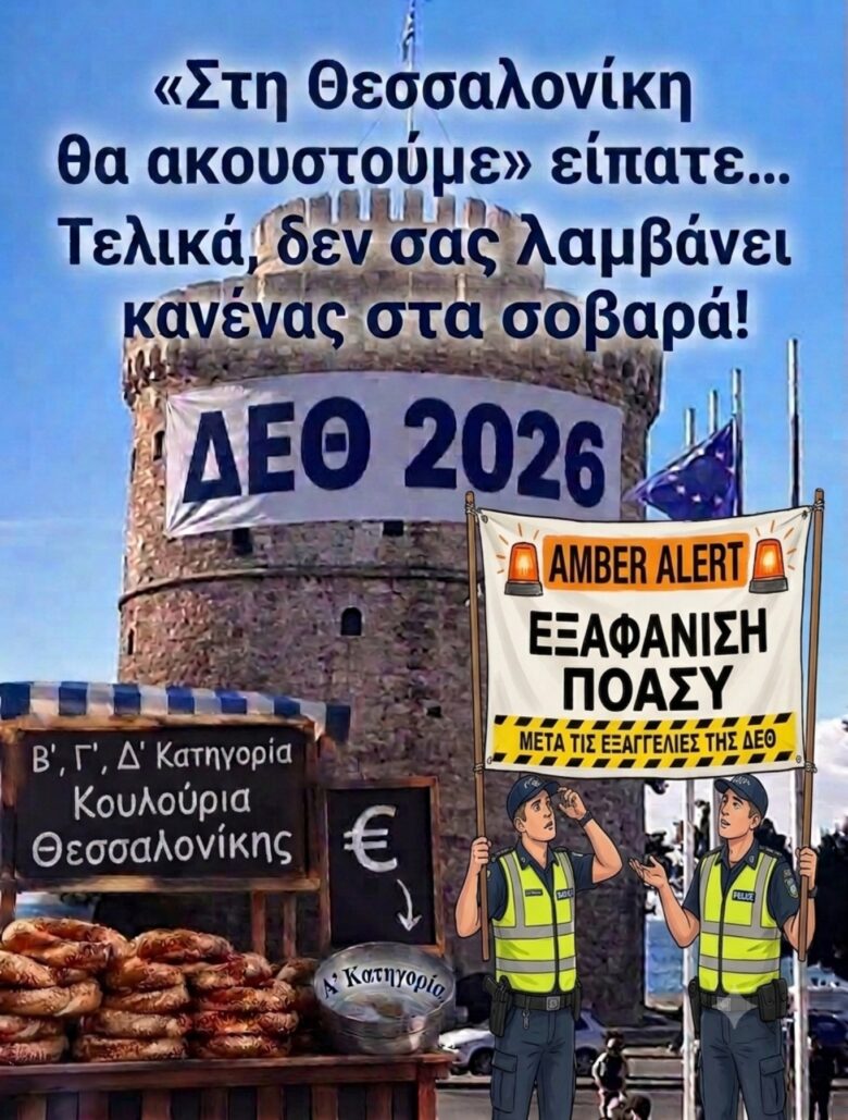 Φωτογραφία του «Στη Θεσσαλονίκη θα ακουστούμε» είπατε… Τελικά, δεν σας λαμβάνει κανένας στα σοβαρά!